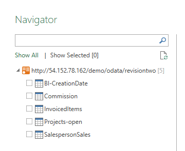 Navegador de Power BI