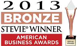 American Business Awards 2013 - Premio de apoyo Stevie® de bronce