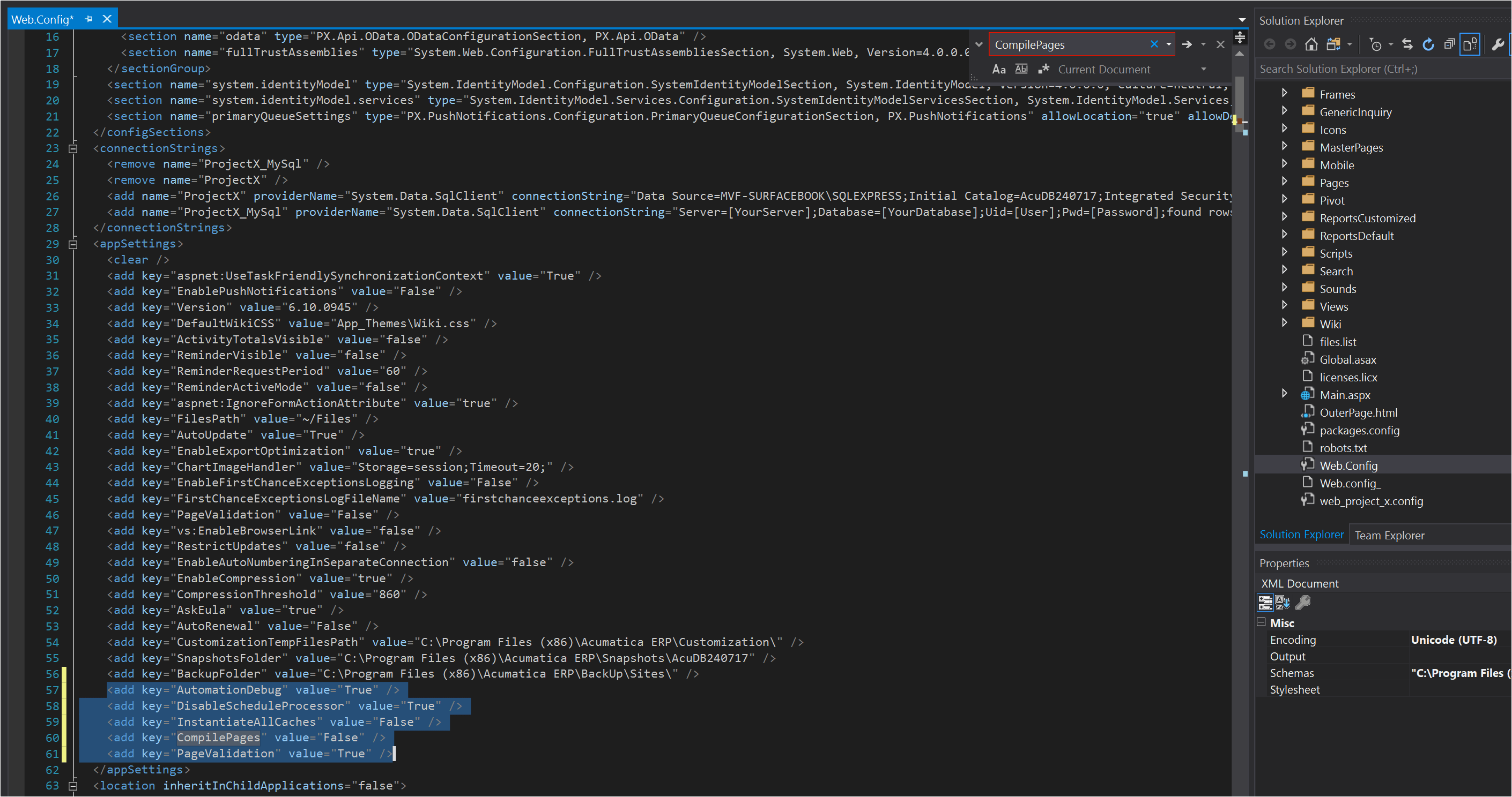 Consejos y trucos para desarrolladores: Configuración de su instancia de Acumatica