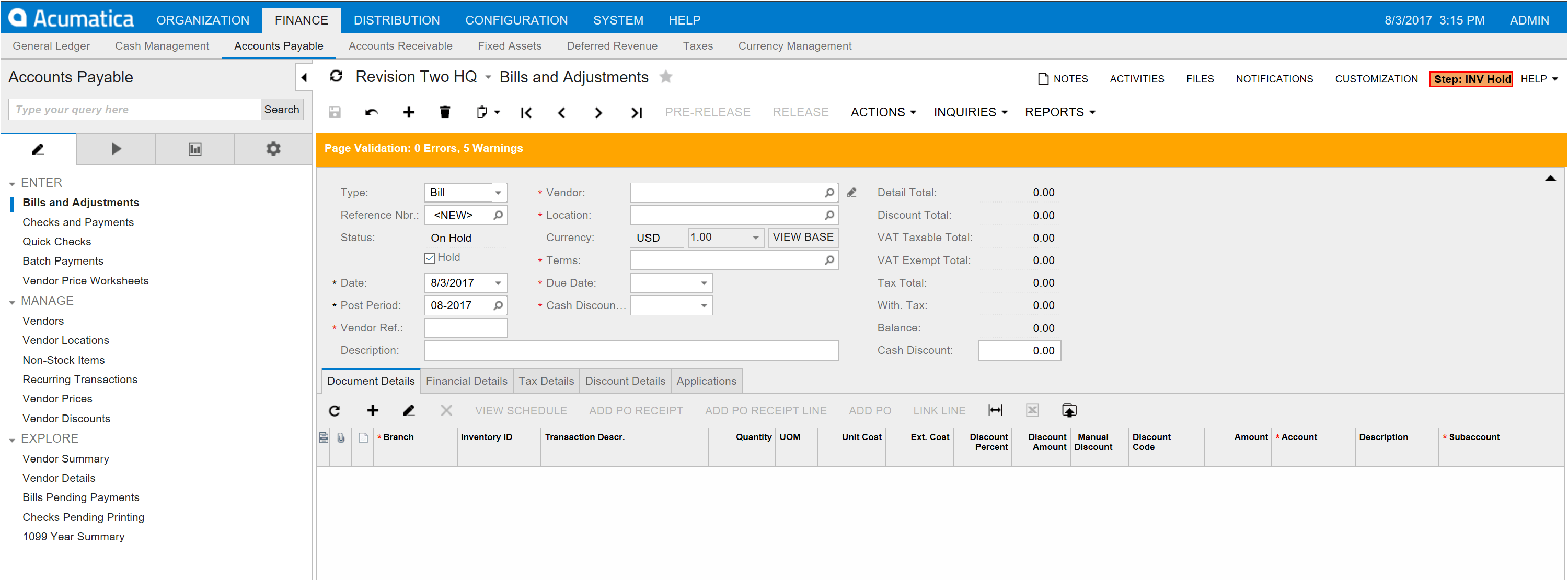 Consejos y trucos para desarrolladores: Configuración de su instancia de Acumatica