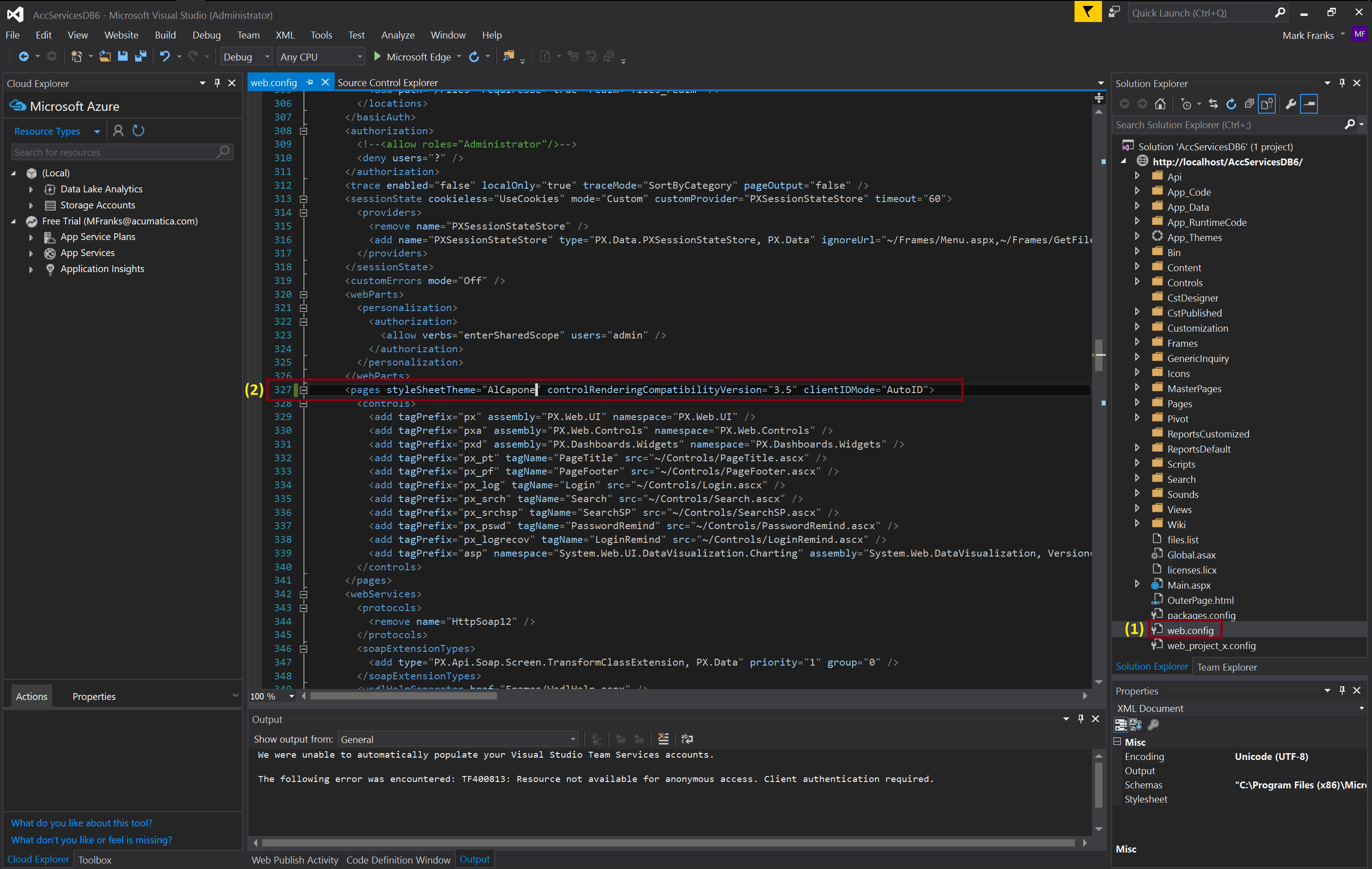 Abrir Visual Studio haciendo clic con el botón derecho del ratón y seleccionando Ejecutar como administrador.