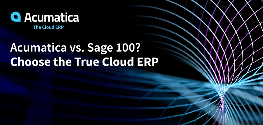 ¿Acumatica frente a Sage 100? Elija el verdadero ERP en la nube