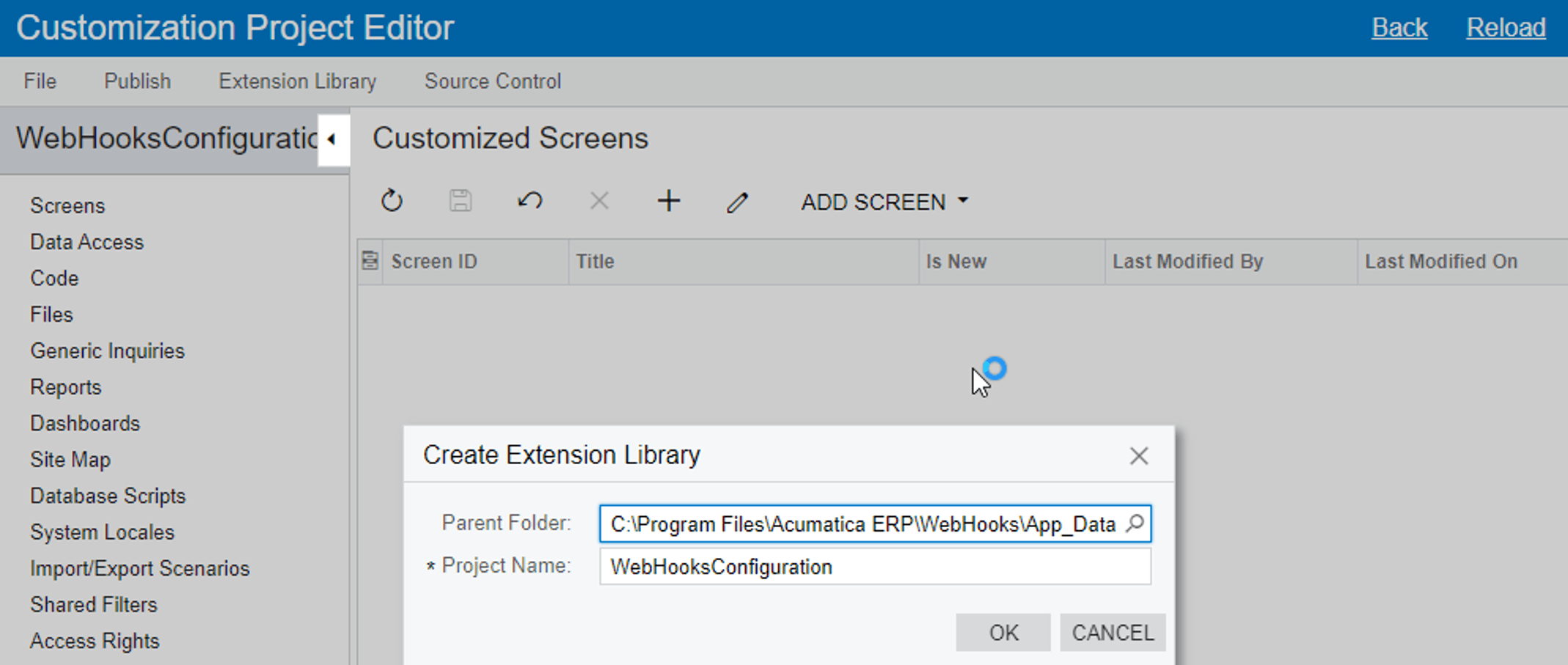 Envíe fácilmente solicitudes POST a Acumatica mediante WebHooks