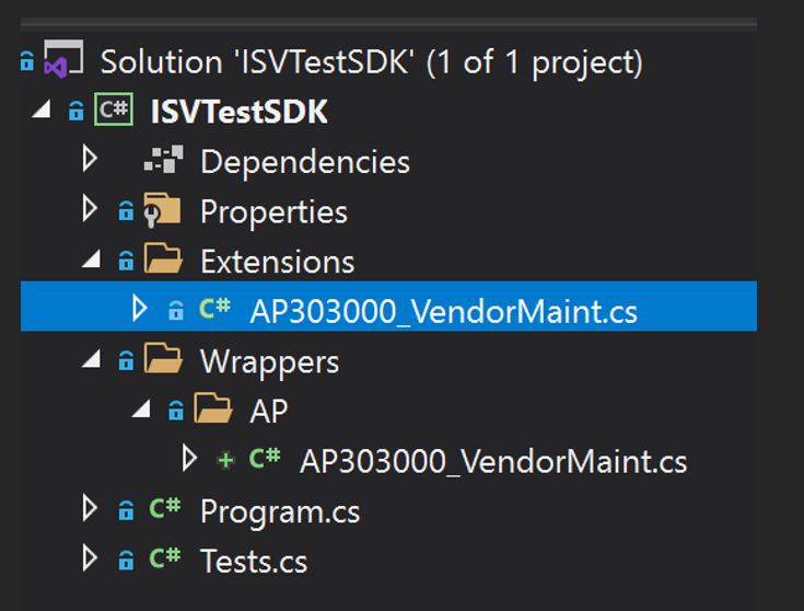 Creación de pruebas del SDK de Acumatica desde cero para ISV