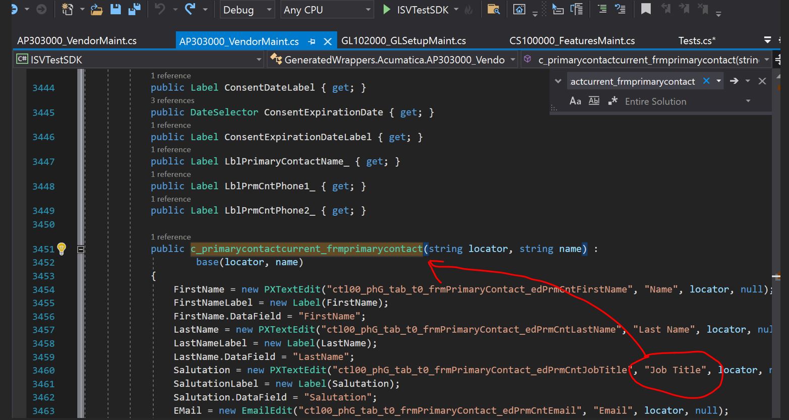 Creación de pruebas del SDK de Acumatica desde cero para ISV