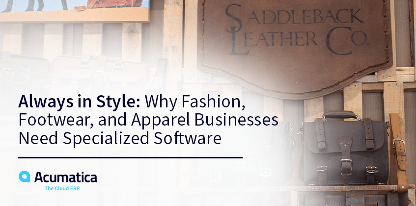 Siempre a la moda: Por qué las empresas de moda, calzado y confección necesitan software especializado