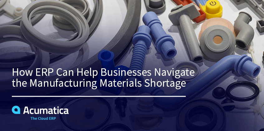Cómo puede ayudar el ERP a sortear la escasez de materiales de fabricación