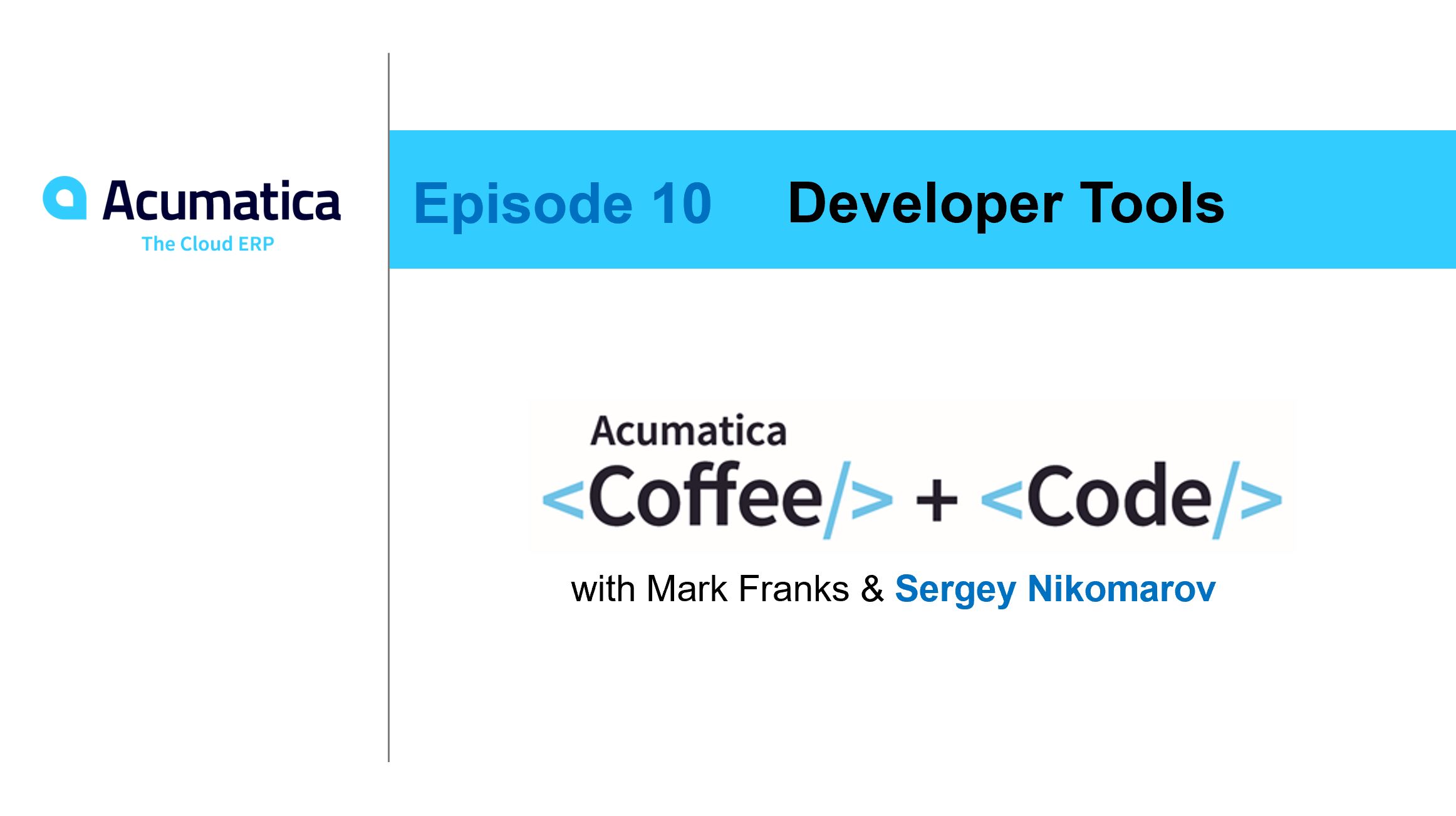 Café y código: Episodio 10 - Herramientas para desarrolladores