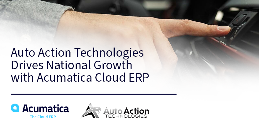 Auto Action Technologies Impulsa el crecimiento nacional con Acumatica Cloud ERP