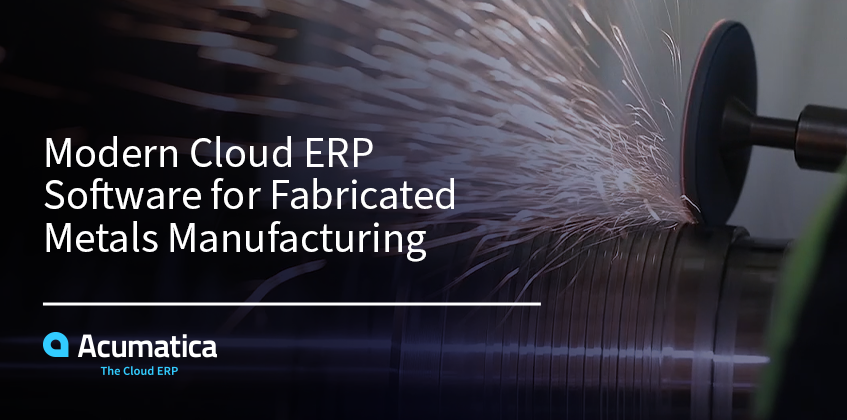 Moderno software ERP en la nube para la fabricación de metales