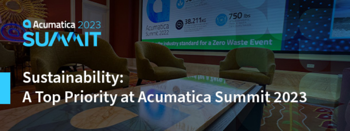 Sostenibilidad: Una prioridad absoluta en Acumatica Summit 2023