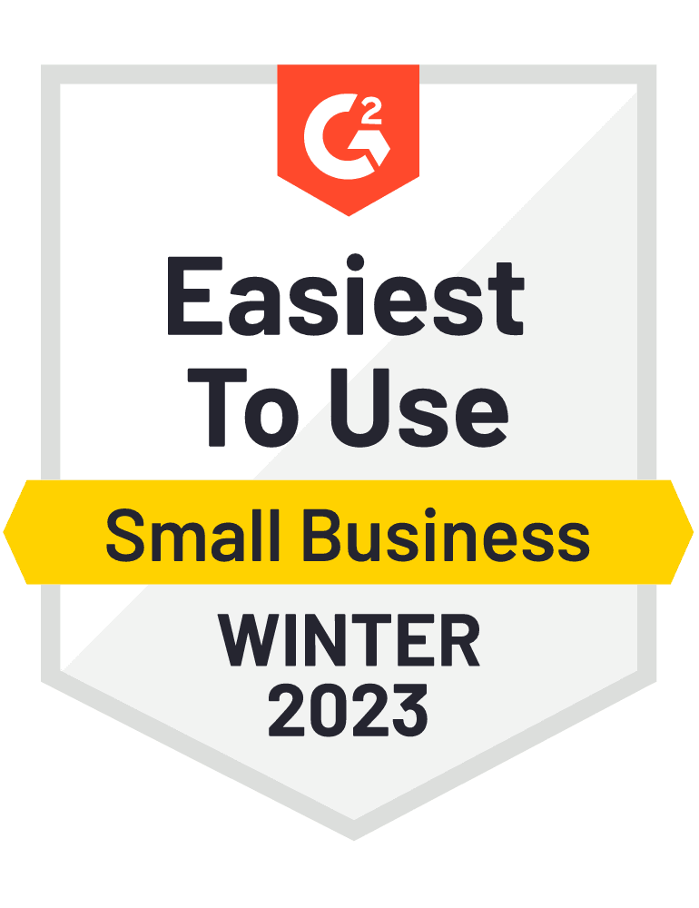 Índice de usabilidad de G2 Small-Business Best