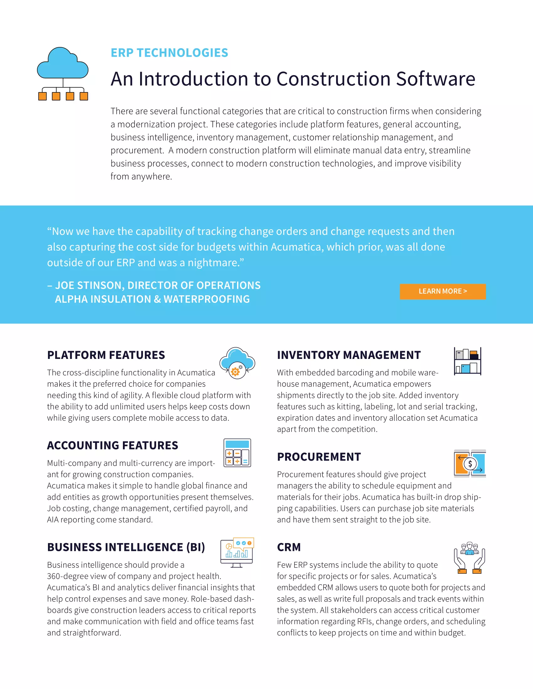 Transformación digital en la construcción: Una necesidad para las empresas de construcción en crecimiento, página 1