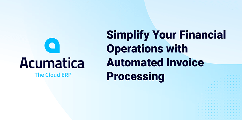 Simplifique sus operaciones financieras con el procesamiento automatizado de facturas