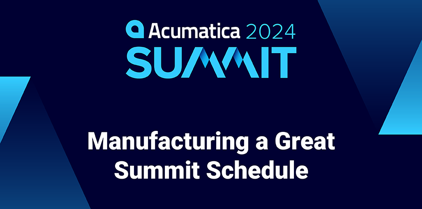 Acumatica Summit 2024: Elaboración de un gran programa de cumbres 