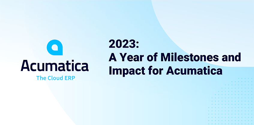 2023: Un año de hitos e impacto para Acumatica