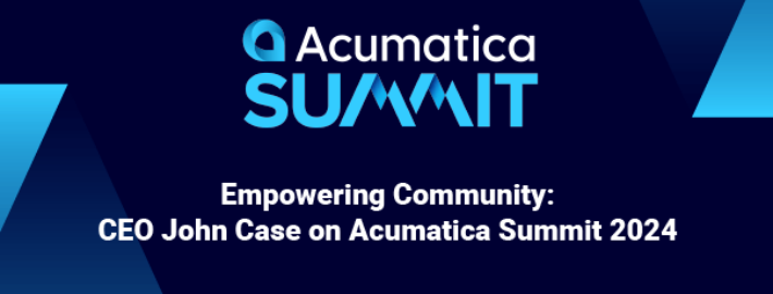 Capacitar a la comunidad: CEO John Case en Acumatica Summit 2024