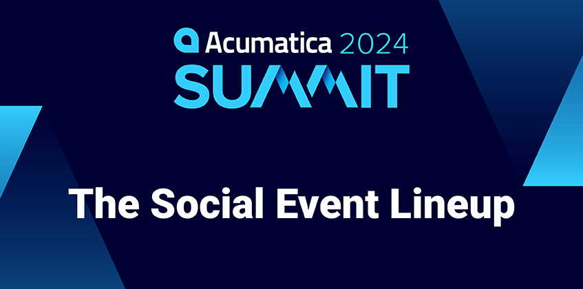 Acumatica Summit 2024: Eventos sociales