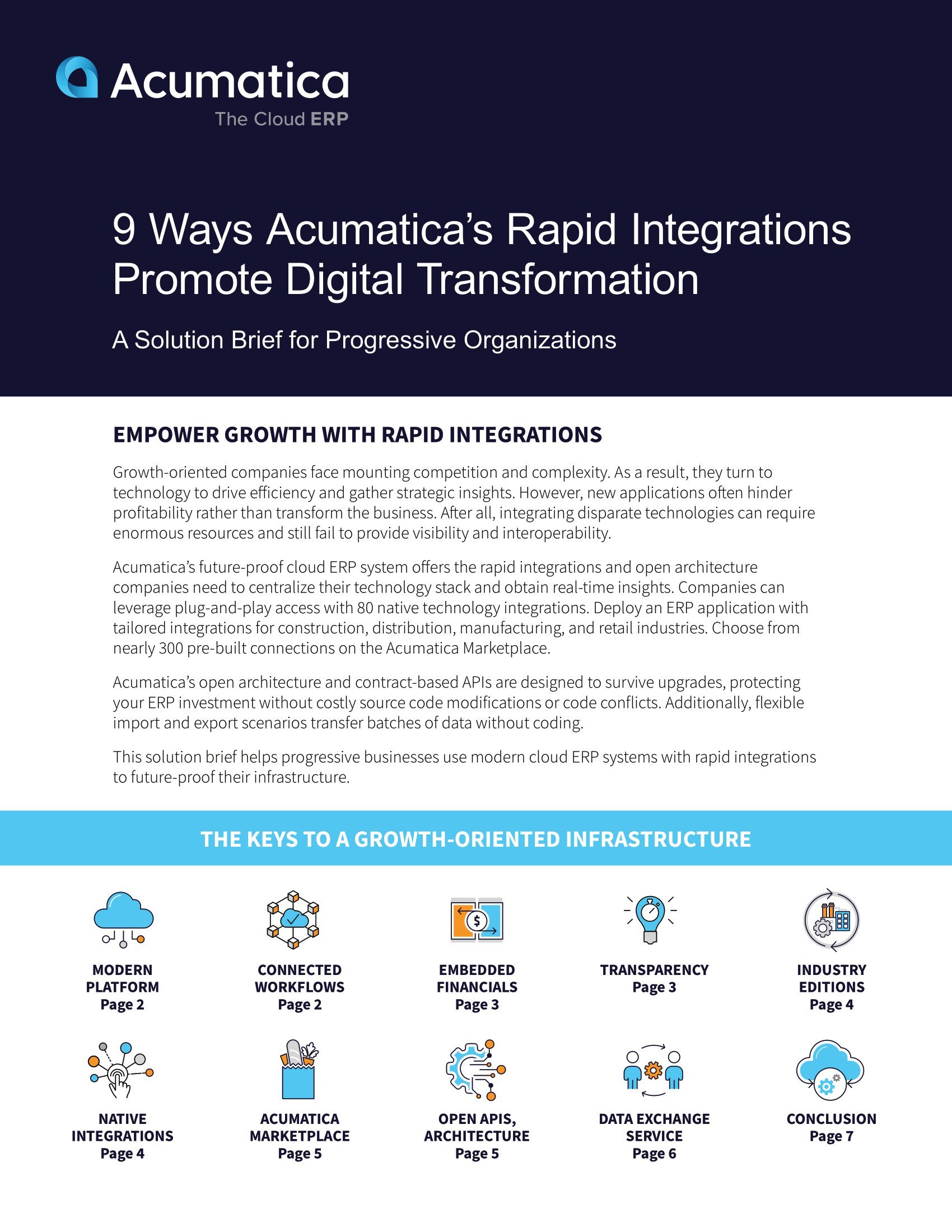 La tecnología centralizada mediante integraciones rápidas impulsa el éxito de la transformación digital 
