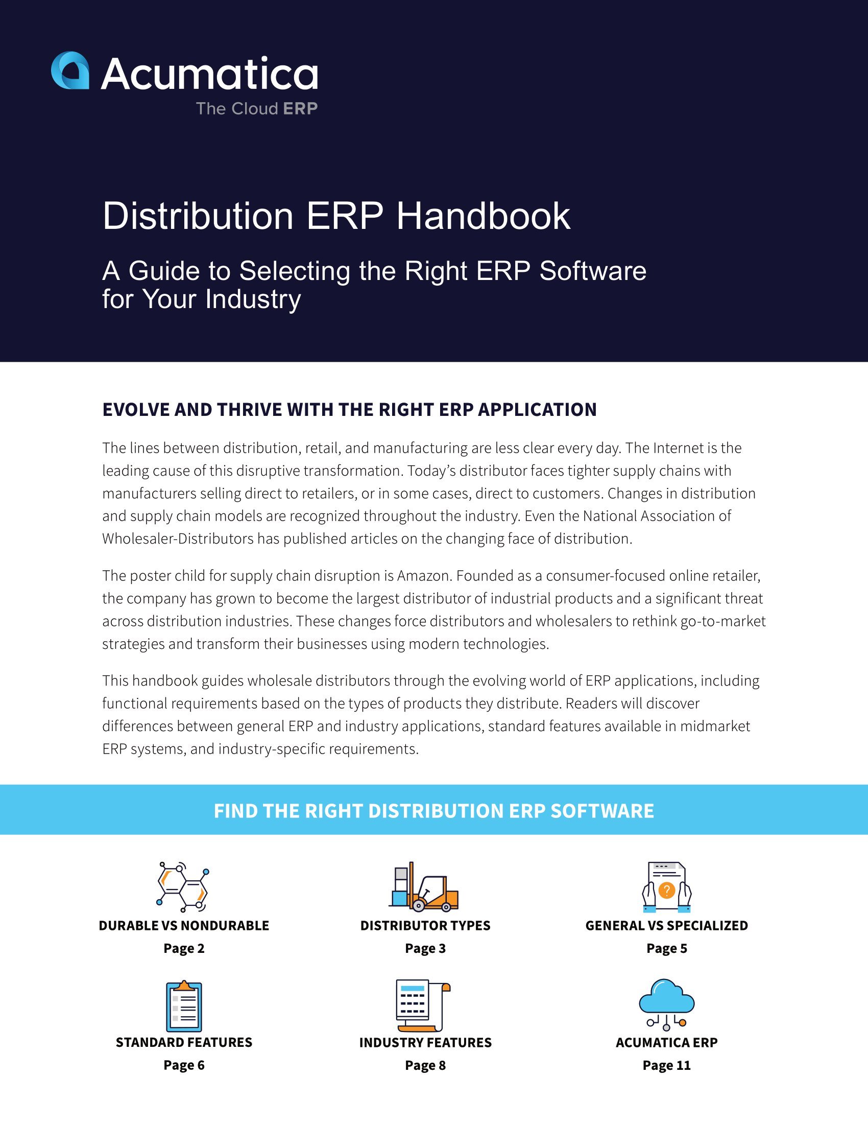 Manual: Soluciones ERP para la distribución