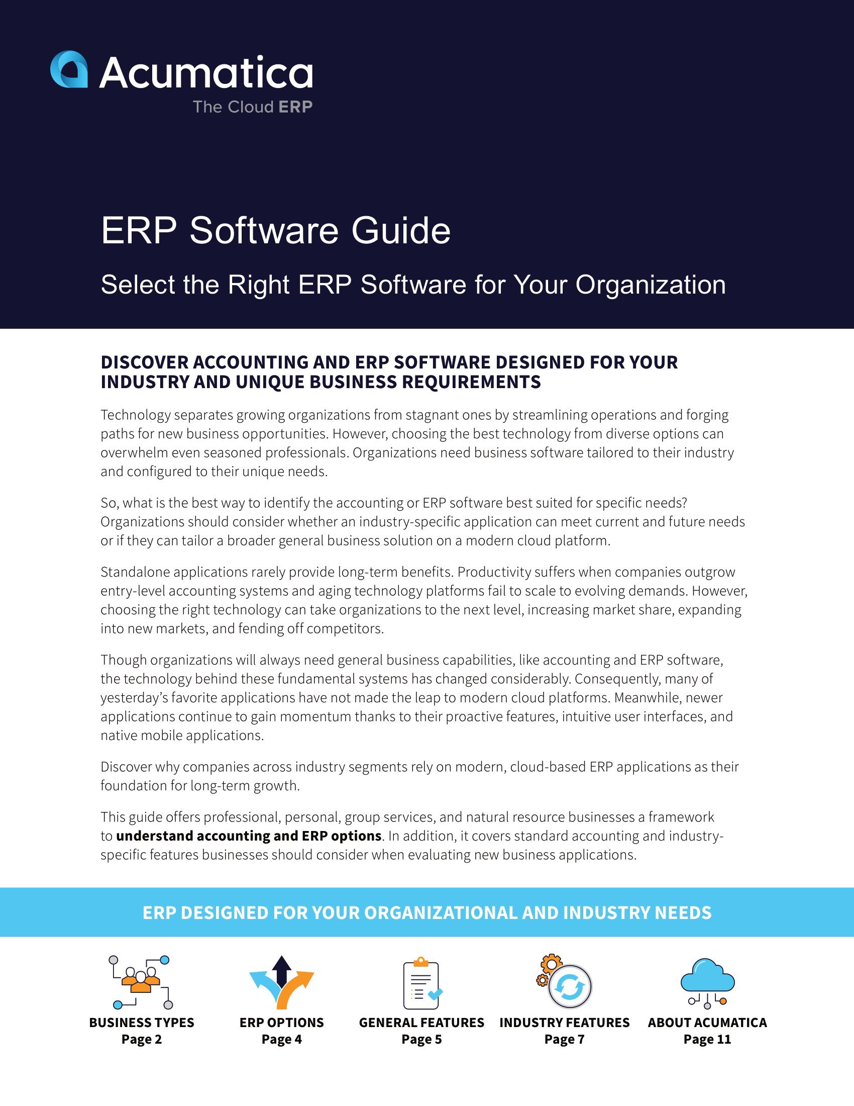 Cómo seleccionar el software ERP adecuado