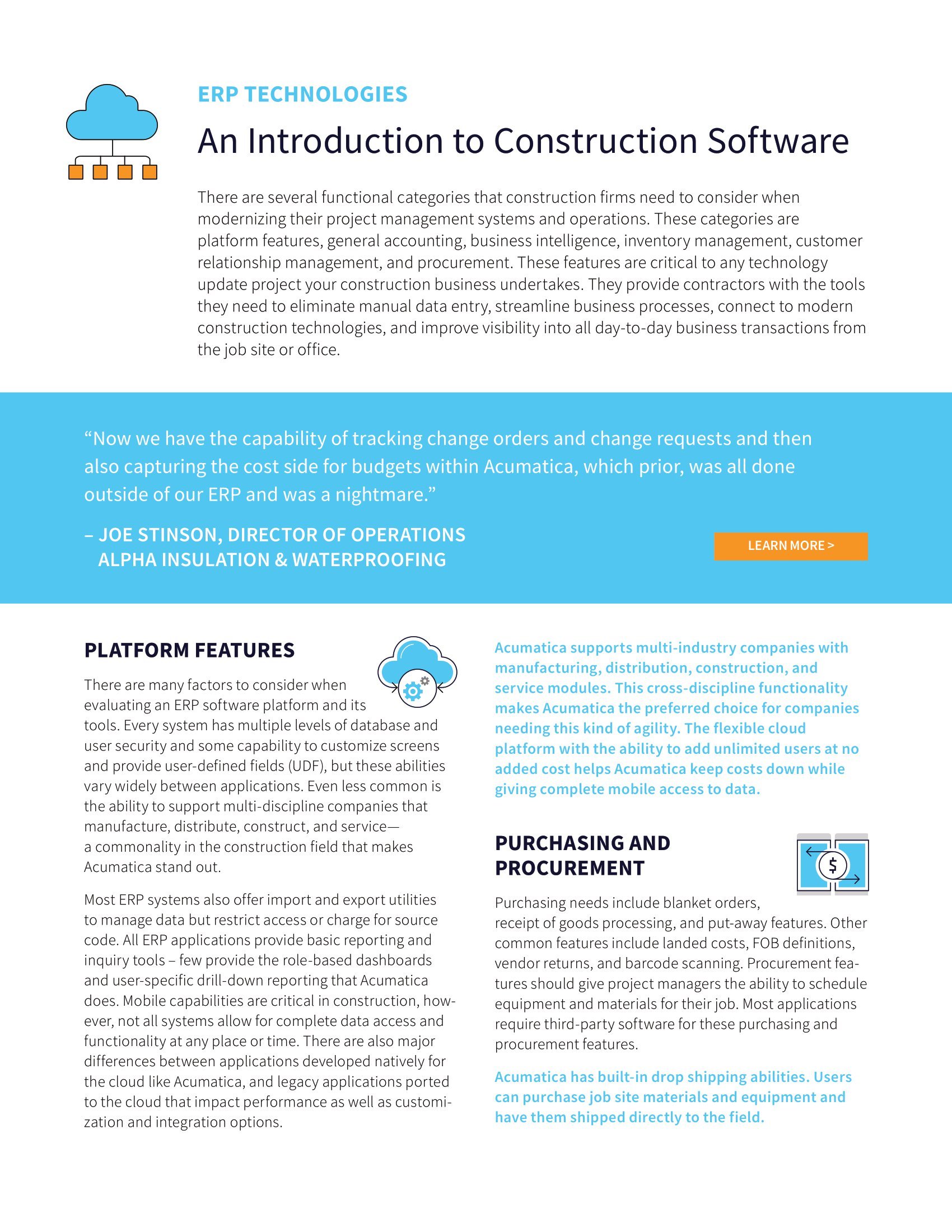 Prepárese para la evolución del sector de la construcción con una transformación digital, página 1