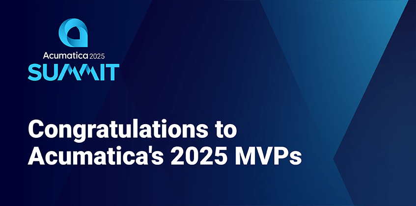 Enhorabuena a los 2025 MVP de Acumatica