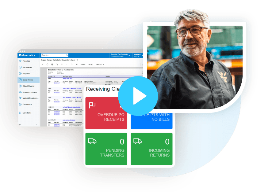 Sistema ERP de distribución Acumatica