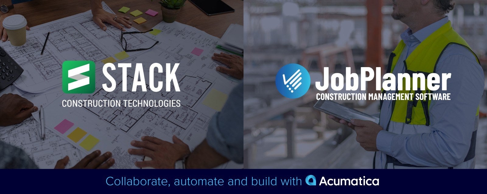 Acumatica se asocia con JobPlanner y STACK