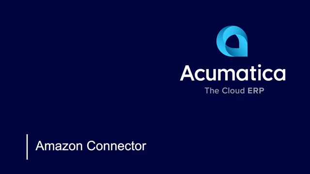 Ver el vídeo de Amazon Connector
