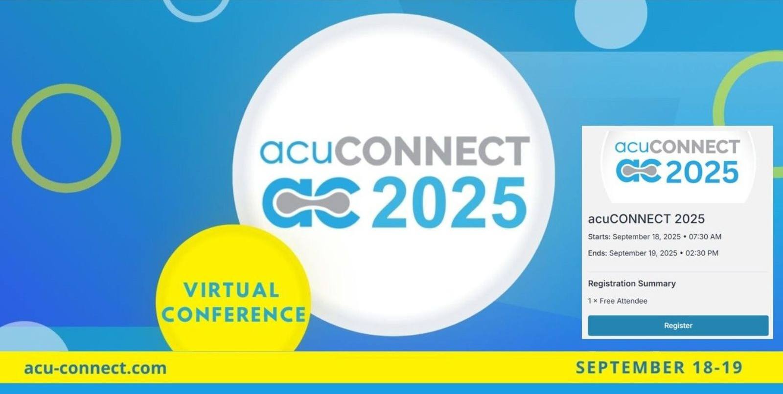 Únase a Acumatica en acuCONNECT 2025