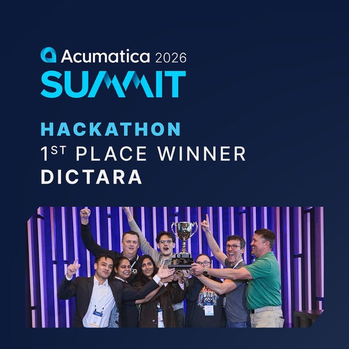1 Las aplicaciones inspiradas en la IA suben el listón en el Acumatica Hackathon 2026
