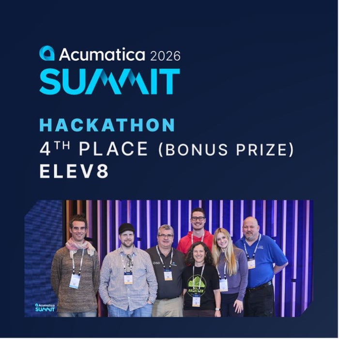 Las aplicaciones inspiradas en la IA suben el listón en el Acumatica Hackathon 2026 Las aplicaciones inspiradas en la IA suben el listón en el Acumatica Hackathon 2026